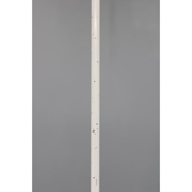 Vintage Brass Pendant Light with Opaline Glass Diffuser, 1950s For Sale - Image 6 of 16