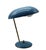Blue Metal and Brass Table Lamp, Italy, 1950s For Sale - Image 13 of 13