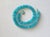 Sky Blue Mozambique Amazonite Rondelle Necklace With Amazonite Clasp For Sale - Image 8 of 9