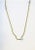 Tiffany and Co. Antique Old European Cut Diamond Necklace, Five Bezel-Set Diamonds, 14k Gold Chain For Sale - Image 4 of 12