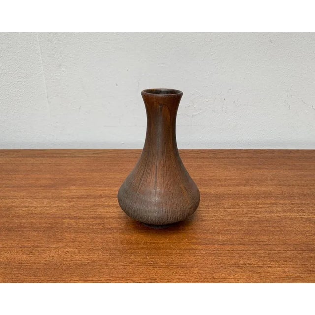 Mid-Century Modern Mid-Century German Ceramic Vase by Manfred Buchholz for Manfred Buchholz Keramik, 1960s For Sale - Image 3 of 11