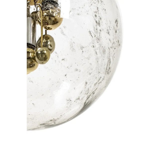 Ceiling Light with Big Glass Globe from Doria For Sale - Image 3 of 8