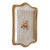 Gorgeous Vietri Glazed Ceramic Rectangular Tray Made in Italy For Sale