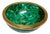 Malachite Bowl with Brass Rim, 1970s For Sale