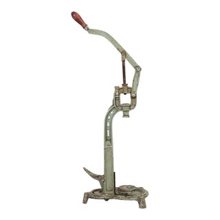 French 19th Century Iron Wine Bottle Corker For Sale