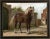 Zeeland Horse by Eerelman Framed in Italian Wood Vener Moulding For Sale In Atlanta - Image 6 of 6