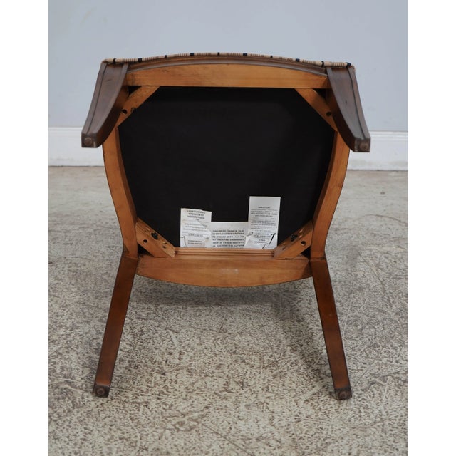 Set of 6 Hekman Regency Style Dining Room Chairs For Sale - Image 11 of 12