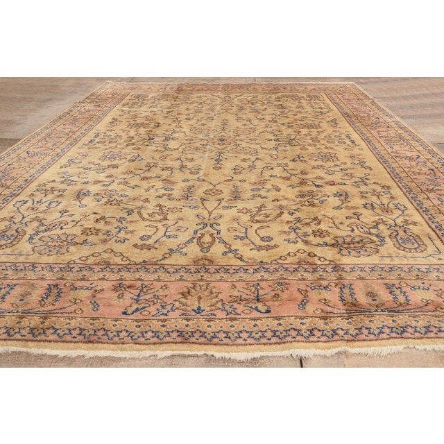 Vintage Turkish Sparta Rug, 08'04 X 11'10 For Sale - Image 9 of 10