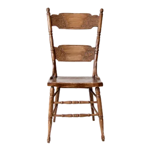 Antique Pressed Back Dining Chair