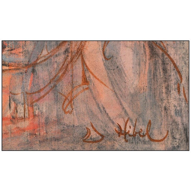 Impressionist Mid 20th Century Beauty of a Brunette, Edna Hibel For Sale - Image 3 of 4