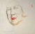Portrait is a drawing realized by Fernand Renault in the early 20th Century Pencil and watercolor on paper. Stamped...