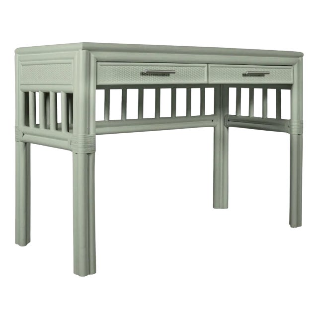 Colony Desk, Celery Green For Sale