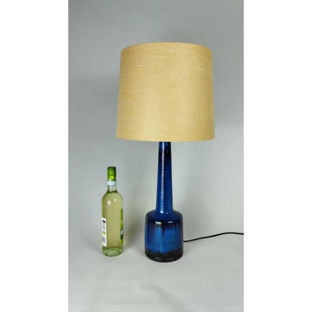 Large Table Lamp by J. Holstein Keramik, Denmark, 1960s For Sale - Image 9 of 10
