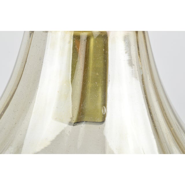 Gold Hanging Lamp from Limburg, Germany, 1970s For Sale - Image 8 of 9