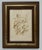 Antique Vintage Set Four French Sepia Style of Francois Boucher Giltwood Frames For Sale - Image 6 of 9
