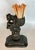 Antique 19thC French Bronze Monkey Match Holder Signed Fratin For Sale - Image 9 of 11