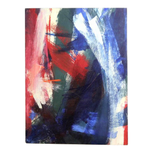 Seymour FranksAbstract Expressionist Painting 'The Crimson Flare' 1961, 1961