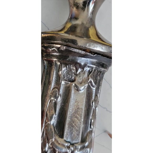Silver Carving Utensils from Minerva, 1890s, Set of 2 For Sale - Image 10 of 13