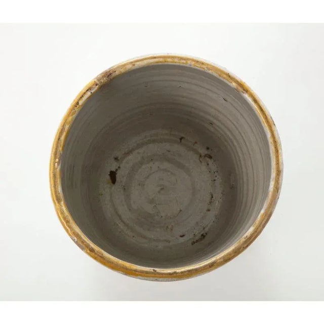 Antique Stoneware Urn Confit Pot For Sale - Image 9 of 10