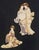 Black Japanese Figural Group Padded Silk Oshi-E Collage For Sale - Image 8 of 10
