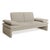 Modern Brooklyn Fabric Two-Seater Grey Beige Sofa by Willi Schillig For Sale - Image 3 of 13