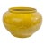 1960s Amber Chinese Porcelain Lotus Bowl For Sale