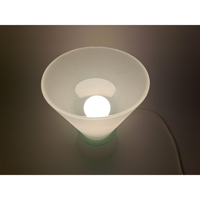 1980s Murano Glass Table Lamp from Effetre Glassworks, 1980s For Sale - Image 5 of 9