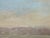 F. Yayboke Turkish Coastal Seascape Signed Oil Painting, Circa 1960's For Sale - Image 10 of 12