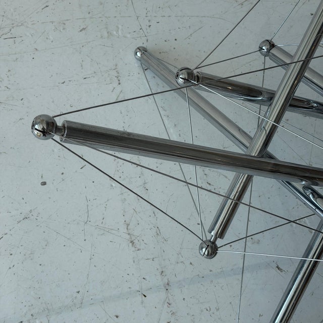 Postmodern Tensegrity Coffee Table by Theodore Waddell for Cassina For Sale - Image 3 of 7