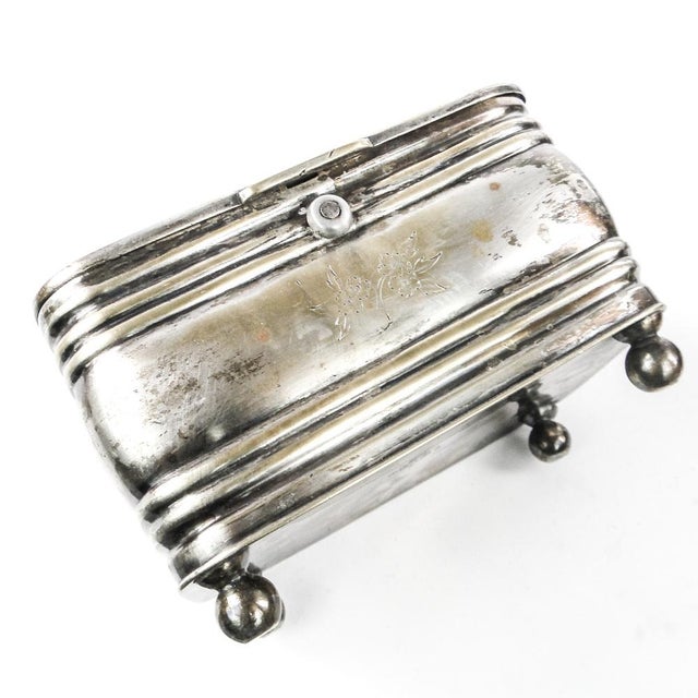 Metal Sugar Bowl from Fraget, Poland, 1890s For Sale - Image 7 of 14