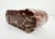 1940s Art Deco Rosso Marble Vanity Box With Rounded Sides For Sale - Image 9 of 13