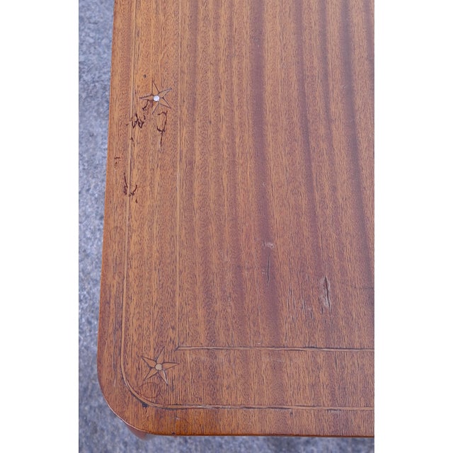 William B. Moses & Sons Inlaid Mahogany Two-Tier Side Table, Circa 1890s For Sale - Image 12 of 12