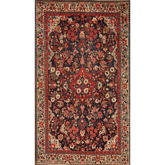 Middle Eastern Hand-Knotted Rug For Sale
