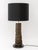 Koket "Ruche" Leather and Marble Table Lamp For Sale In New York - Image 6 of 7