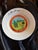 Ceramic 1970s French Provincial Earthenware Cheese Plate Service by Saint Amand - Set of 6 For Sale - Image 7 of 11