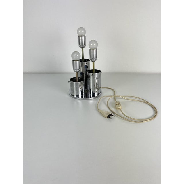 Murano Glass 3-Light Table Lamp, 1970s For Sale - Image 12 of 14