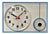 Vintage East German Kitchen Wall Clock from Weimar, 1970s For Sale