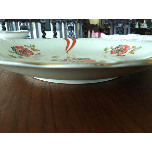 White Porcelain Plate from Steinmann Tiefenfurt, 1920s For Sale - Image 8 of 11