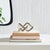 This simple silver composition in cast aluminum is a modern statement of simplicity. A great accent piece for home office,...