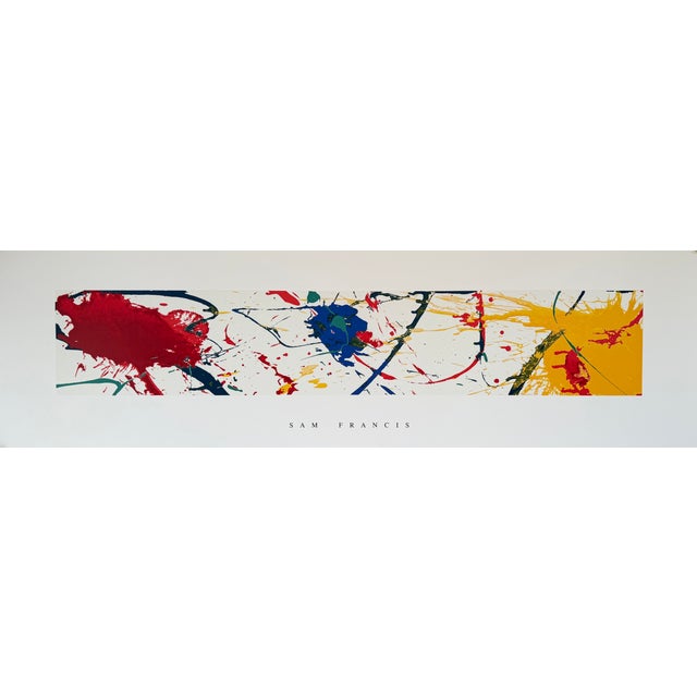 Sam Francis, No Brush, Print For Sale - Image 9 of 9