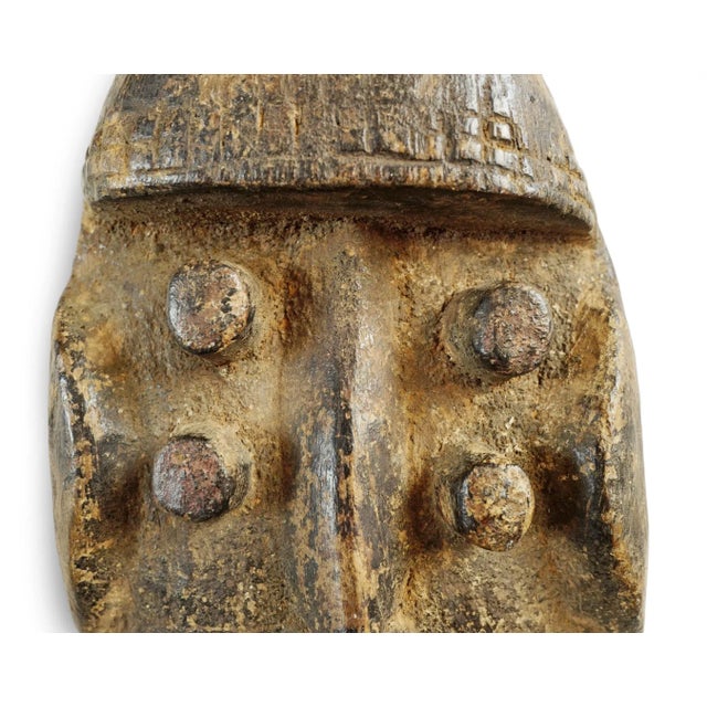 Antique Grebo Bird Puppet Mask For Sale - Image 4 of 6