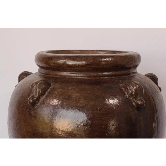 Ceramic Large Stoneware Pot For Sale - Image 7 of 11