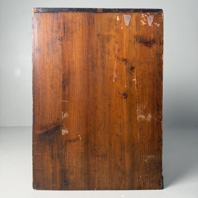 Japanese Archive Cabinet with 5 Drawers, 1930s For Sale - Image 14 of 15