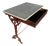 Antique French Cast Iron and Marble Bistro Table, 1900s For Sale