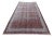 1950s Vintage Chinese Hand Knotted Red Floral Desing Oushak Area Rug For Sale