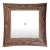 Mid Century Modern Faux Bois Glass Light Fixture Cover For Sale