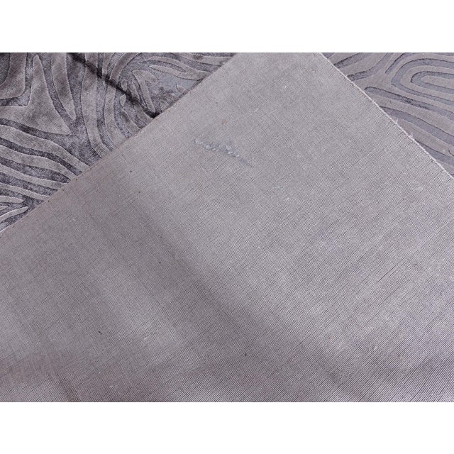 Modern Animal Print-Inspired Banana Silk Rug – Handcrafted Elegance by Doris Leslie Blau Size: 8'0" × 10'0" (243 × 304...