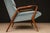 Giuseppe Scapinelli Armchairs, Brazil, 1950s — Sculpted Caviúna Frames in Dusty Teal Velvet Upholstery For Sale - Image 18 of 18