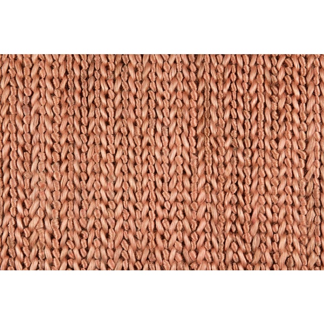 Part & Parcel Goods Jute Weave Runner, 2’6”x10’, Bisque For Sale - Image 4 of 5