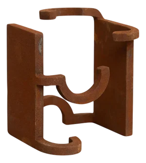 After Chillida, Abstract Sculpture, 1990s, Metal